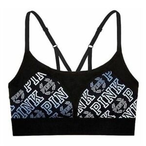 Pink Victoria’s Secret Ultimate Unlined Sports Bra. Size Small. EUC